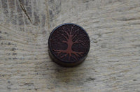 Load image into Gallery viewer, Flesh Plug Holz Sonoholz Baum des Lebens double flared - chic-net.de
