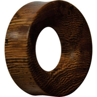 Load image into Gallery viewer, Flesh Tunnel Holz Parasitholz braun double flared - chic-net.de
