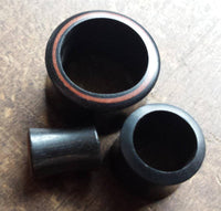 Load image into Gallery viewer, Flesh Tunnel Sonoholz Sawoholz Rim rot double flared - chic-net.de
