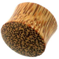 Cargar imagen en el visor de la galería, hell Holz Plug Punkte Muster Kokosholz handmade - chic-net.de

