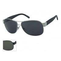Load image into Gallery viewer, Herren Sonnenbrille Pilotenbrille getönt 400UV breite Bügel schwarz Metallrahmen - chic-net.de
