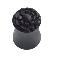 Load image into Gallery viewer, Holz Plug dunkel dreilagige hohe Blume Eisenholz - chic-net.de
