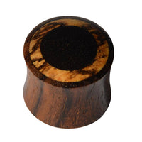 Load image into Gallery viewer, Holz Plug Inlay Tamarinde Flesh Tunnel Stil heller Rim - chic-net.de

