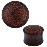 Load image into Gallery viewer, Holz Plug Kokosholz Inlay handgeschnitzt Sonoholz - chic-net.de
