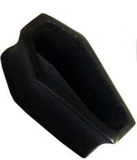 Load image into Gallery viewer, Holz Plug schwarz Sarg handgeschnitzt Sonoholz Tribal Tunnel Expander Ohrstecker Holzplug - chic-net.de
