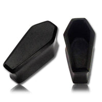 Load image into Gallery viewer, Holz Plug schwarz Sarg handgeschnitzt Sonoholz Tribal Tunnel Expander Ohrstecker Holzplug - chic-net.de
