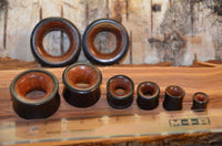 Load image into Gallery viewer, Holz Tunnel Eisenholz Rotholz schwarz braun handgeschnitzt - chic-net.de
