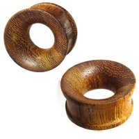Cargar imagen en el visor de la galería, Holz Tunnel Parasitholz Wellenmuster ribbed braun - chic-net.de
