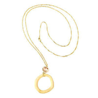 Load image into Gallery viewer, Kette 18 karat vergoldet Singapurkette Glaskristall orange rund matt nickelfrei Karabiner - chic-net.de
