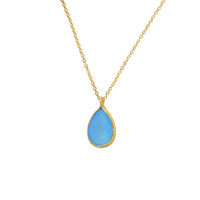 Load image into Gallery viewer, Kette Gold vergoldet Karabiner verstellbar 925 Sterling Silber Edelsteine Hals - chic-net.de
