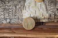 Cargar imagen en el visor de la galería, Krokodil Holz Plug Kreuz Blume hell double flared - chic-net.de
