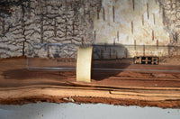 Cargar imagen en el visor de la galería, Krokodil Holz Plug Schwertlilien Stern double flared - chic-net.de
