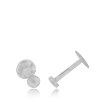 Load image into Gallery viewer, Labret Retainer Piercing Bioplastik transparent klar 6 mm oder 8 mm - chic-net.de
