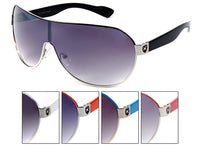 Load image into Gallery viewer, LOOX Sonnenbrille lila getönt 400UV Emblem Monoglas - Modell Cancun &amp; Rio - chic-net.de
