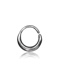 Load image into Gallery viewer, Nasenring Septum Piercing 925 Sterling Silber 1 mm Stein rundes Design - chic-net.de
