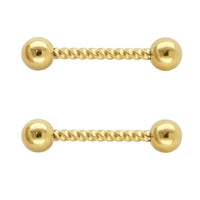 Load image into Gallery viewer, Nippel Piercing Set Brustwarzen Edelstahl Barbell Kordel - chic-net.de
