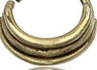 Load image into Gallery viewer, Nostril Piercing Brass Nasenringe Bänder gold - chic-net.de
