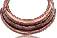 Load image into Gallery viewer, Nostril Piercing Kupfer Nasenringe Bänder rotgold - chic-net.de
