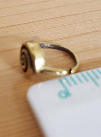 Load image into Gallery viewer, Nostril Piercing Messing Nasenringe Spirale spiralig 10 mm/0,8 mm Nasenschmuck - chic-net.de
