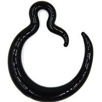Cargar imagen en el visor de la galería, Ohr- Piercing Feuerglas Spiral Taper Dehner Ohrgewicht - chic-net.de
