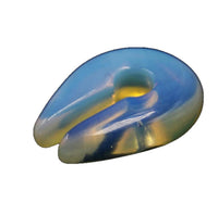 Cargar imagen en el visor de la galería, Ohr Piercing Opalit Stein Schlüsselloch Ohrgewicht - chic-net.de
