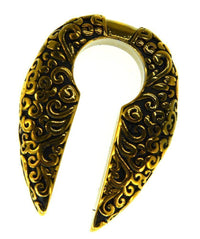 Cargar imagen en el visor de la galería, Ohrgewicht 8mm Dehner Edelstahl gold silber Schlüsselloch - chic-net.de
