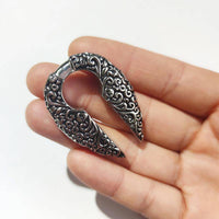 Cargar imagen en el visor de la galería, Ohrgewicht 8mm Dehner Edelstahl gold silber Schlüsselloch - chic-net.de
