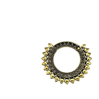 Cargar imagen en el visor de la galería, Ohrgewicht Brass 4mm Expander Piercing Clicker Sonne - chic-net.de
