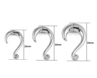 Cargar imagen en el visor de la galería, Ohrgewicht Piercing Hook Edelstahl Paua silber Baum - chic-net.de
