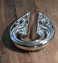 Load image into Gallery viewer, Ohrgewicht Piercing Schlüsselloch Edelstahl PVD Tropfen - chic-net.de
