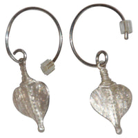 Load image into Gallery viewer, Ohrringe 925 Sterling Silber Bogen Hook Herz 18mm - chic-net.de

