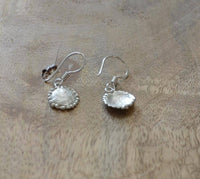 Load image into Gallery viewer, Ohrringe 925 Sterling Silber Sonne gebürstet 11mm - chic-net.de
