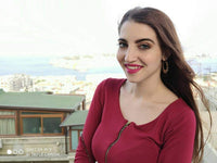 Cargar imagen en el visor de la galería, Ohrringe Punkte Dreiecke Blüten Messing Brass antik golden Tribal nickelfrei Schmuck Piercing - chic-net.de
