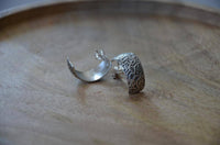 Load image into Gallery viewer, Ohrstecker 925 Sterling Silber Creole oxidiert Dornen - chic-net.de
