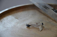 Load image into Gallery viewer, Ohrstecker 925 Sterling Silber Mandeln schwarz 27mm - chic-net.de
