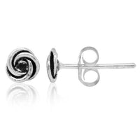 Load image into Gallery viewer, Ohrstecker 925 Sterling Silber Unisex Schmuck Ohrringe Kranz - chic-net.de
