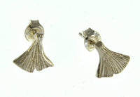 Load image into Gallery viewer, Ohrstecker Sterling Silber 925 Ginkgo Blatt 10mm - chic-net.de

