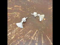 Load image into Gallery viewer, Ohrstecker Sterling Silber 925 Ginkgo Blatt 10mm - chic-net.de
