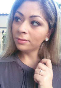 Load image into Gallery viewer, Ohstecker Shiva Auge rund 925 Silber 6mm 10mm 12mm - chic-net.de
