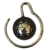 Load image into Gallery viewer, Piercing 15g Ohrgewicht White Brass Schaf Spirale 3.5mm - chic-net.de
