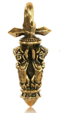 Load image into Gallery viewer, Piercing 36g Ohrgewicht Brass gold Spitze Hook 4mm - chic-net.de
