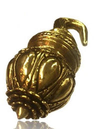 Load image into Gallery viewer, Piercing 90g Ohrgewicht Brass gold Tropfen Hook 6mm - chic-net.de

