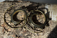 Cargar imagen en el visor de la galería, Piercing Messing Spirale silber gold 1,4mm Punkte Hook - chic-net.de
