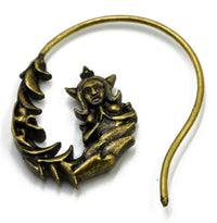 Load image into Gallery viewer, Piercing Ohrgewicht 8g Messing Meerfrau Hook 1.45mm - chic-net.de
