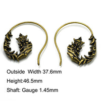 Load image into Gallery viewer, Piercing Ohrgewicht 8g Messing Meerfrau Hook 1.45mm - chic-net.de
