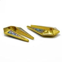 Cargar imagen en el visor de la galería, Piercing Ohrgewicht Edelstahl 41g Paua Pfeil 8mm - chic-net.de
