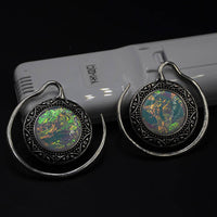 Load image into Gallery viewer, Piercing Ohrgewicht Edelstahl Stern Stein 3mm Spirale - chic-net.de
