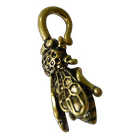 Cargar imagen en el visor de la galería, Piercing Ohrgewicht Messing 15g Biene 3mm Hook - chic-net.de
