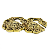 Load image into Gallery viewer, Piercing Ohrgewicht Messing 18g Mandala Blume 8mm - chic-net.de
