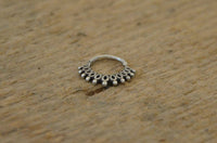 Load image into Gallery viewer, Piercing Ring 925 Silber Labret Tragus Septum Mandel - chic-net.de

